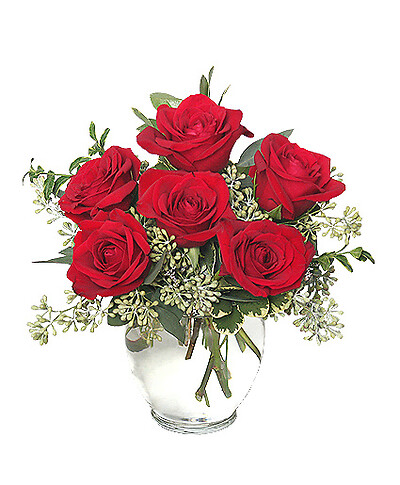 1/2 Dozen Red Roses